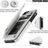 ONETOP Wallet Case for iPhone SE(2022) SE(2020) 7/8, Premium PU Leather with Card Holder, Kickstand, White