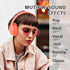 65H 6 Headsets, BERIBES Bluetooth Headphones Over Ear, Playtime and EQ Music Modes Wireless Headphones with Microphone