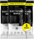EVEO Electronic Wipes Screen Cleaner, TV Screen Cleaner Wipes, Laptop and Monitor Cleaner, 90 Wipes + Microfiber Cloth