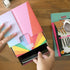 Luckies of London Mini Projector, Cardboard Portable Projector, Phone Accessories, Smart Phone Projector for Home,