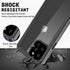 iPhone 12 Pro Heavy Duty Waterproof Case with Built-in Screen Protector, Shockproof & Dustproof, Clear, 6.1 inch.