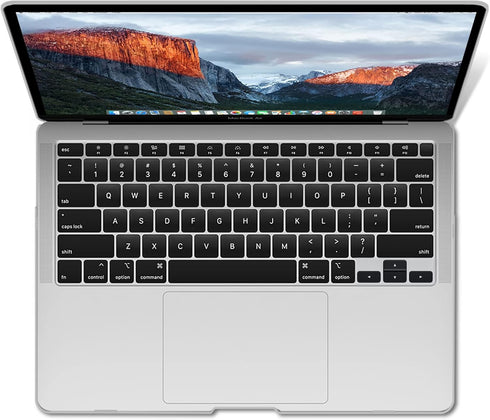IBENZER Compatible with 2022 2021 2020 MacBook Air 13 inch Case M1 A2337 A2179 A1932, Crystal Clear Hard Shell