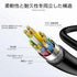 1 (4K@60Hz, 18Gbps), 2.0 2K, 3D, PS5/4/3 (1 Senetem Slim HDMI Cable ft, High Speed HDMI Cord, Thin, Low-Profile