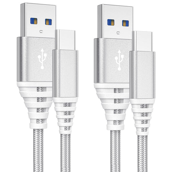 10FT+6FT Long USB Type C Charger Cable for Moto G Power/G Stylus 2022/2021, G 5G/G Fast/G Play, LG Stylo 5/6, Edge 2022.