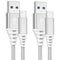 10FT+6FT Long USB Type C Charger Cable for Moto G Power/G Stylus 2022/2021, G 5G/G Fast/G Play, LG Stylo 5/6, Edge 2022.