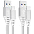 10FT+6FT Long USB Type C Charger Cable for Moto G Power/G Stylus 2022/2021, G 5G/G Fast/G Play, LG Stylo 5/6, Edge 2022.