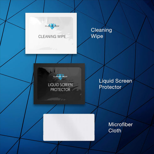 CLEARVIEW Liquid Glass Screen Protector, Covers up to 6 Devices for All Smartphones, Tablets, and Watches