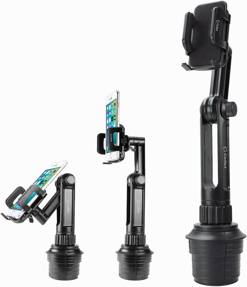 Cellet Car Phone Holder Mount, Car Cup Phone Holder, Compatible with Apple iPhones, Samsung Galaxy, Extra Long Neck