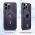 iPhone 13 Pro Case with MagSafe Wireless Charging - Shockproof Protective Case with Invisible Built-in Stand, Purple