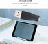 ASHATA PS-2 to USB Adapter - 5PCS USB Male to PS/2 Female Converter for Keyboard Mouse, Small and Portable