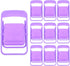 Toddmomy 10Pcs Folding Chair Shape Phone Stands Portable Desktop Phone Holders Cartoon Storage