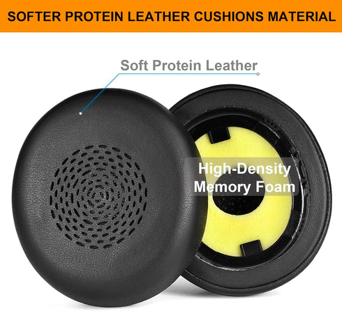 Evolve2 75 Ear Pads - Defean Replacement Ear Cushion Compatible with Jabra Evolve2 75 PC Wireless Headset