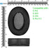 Geekria PRO Extra Thick Cooling Gel Replacement Ear Pads for Logitech G Pro, G Pro X, G433, G233, G Pro X 2 Headphones