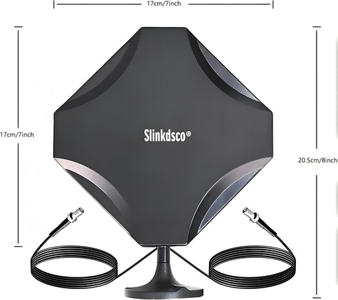 slinkdsco 4G 5G TS9 M7 MR6110 MR6150 MR6500 M6 M1 MR1100 MIMO Antenna External LTE Dual Antenna Compatible with Netgear