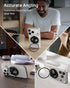 SODI 17/16/15/14/13/12 Magnetic Ring for Phone, Detachable Finger Strap Magnetic Phone Grip, Strong Magnet Phone Ring