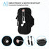 Sports Armband for Running Gym, Universal Smartphone Arm Bag with Earphone Hole, Pockets for iPhone 15, 14, 13, 12