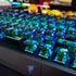 Transparent Green Keycaps, Backlit Clear Crystal Keycap, 156 Keys PBT Cherry Profile Custom Keyboard Keycap Set for 60%