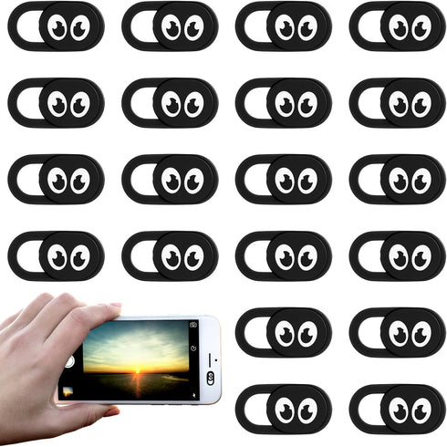 LXUEJIE 20 Pcs Webcam Cover Slide, 0.023 Inch Ultra Thin Universal Laptop Camera