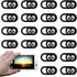 LXUEJIE 20 Pcs Webcam Cover Slide, 0.023 Inch Ultra Thin Universal Laptop Camera