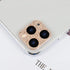 Omorro Bling Lens Protector for iPhone 12 Pro Max, 3D Glitter Crystal Diamond Camera Cover, Rose Gold (2 Pack)