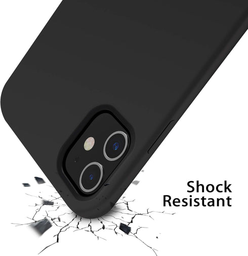 OTOFLY Compatible iPhone 11 Case, Ultra Slim Fit Liquid Silicone Gel Cover with Full Body Protection