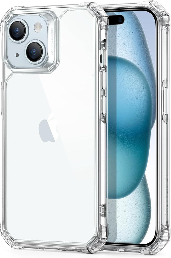ESR iPhone 15 Case, Military-Grade Protection with Shockproof Air Guard Corners, Clear