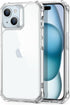 ESR iPhone 15 Case, Military-Grade Protection with Shockproof Air Guard Corners, Clear