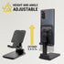 Scosche SUFMPS-SP Universal Cell Phone Stand and Holder with Non-Slip Cradle, Foldable, Adjustable Non-Magnetic Mount