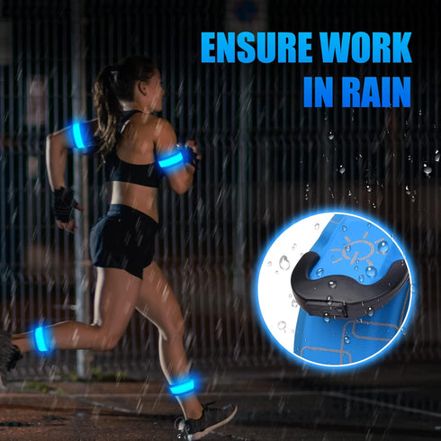 Light Up LED Slap Armband Safety for Kids Night Walking, Luminous Magic Strap for Running, Cycling, Jogging