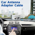 BINGFU 30cm 12 inch 4G Fakra Z Male to SMA Male Vehicle Antenna Adapter Cable for Car Stereo Android Head Unit GPS