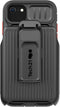 Tech21 Evo Max for iPhone SE 2022, Ultra-Protective and Rugged Phone Case with Holster, 20ft Multi-Drop Protection