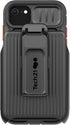Tech21 Evo Max for iPhone SE 2022, Ultra-Protective and Rugged Phone Case with Holster, 20ft Multi-Drop Protection