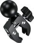 BRCOVAN 1.5'' 0.5'' 1.75'' 1.5 Inches Ball Clamp Mount Base with Aluminum Alloy Tough-Claw, Fit Handlebar Rail