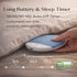 Zedamso (Blue*2) Under Pillow Speaker Bluetooth for Sleeping, Bone Conduction Pillow Speaker, Ultra Thin Flat Pillow