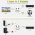 90 1 2 (1 2 10ft Degree Optical Audio Splitter in Out Cable, Digital Toslink Fiber Optical Splitter Audio Adapter Cable