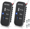 Linkstyle 3 Ports 12V USB Outlet, PD3.0 Type C Port, QC 3.0 USB A 2.4A Fast Charger Socket Power Adapter - 2pcs