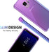 KIOMY Clear Case for Samsung Galaxy S9, Shockproof Bumper Protective Cover with Hybrid Design Hard PC Back + Flexible