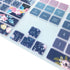 Silicone Keyboard Cover for Apple iMac Magic Keyboard MQ052LL/A, Cute Print Keyboard Skin, US Layout, Red Flower