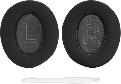 Geekria Sport Cooling-Gel Replacement Ear Pads for Anker Soundcore Life Q20, Life Q20+, Life Q20i, Life 2 Headphones Ear Cushions, Headset Earpads, Ear Cups Cover Repair Parts (Black)