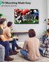 Fixed TV Wall Mount for 14-43 Inches Flat Screen TVs, Low Profile Bracket Holds Up to 55lbs, Max VESA 200x200mm