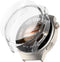Clear Tempered Glass Screen Protector Case for Huawei Watch 4 Pro, TenCloud Bumper Protective Accessories