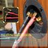 UCINNOVATE 2 Pack 13 AWG Speaker Wire with Gold-Plated Right Angle Banana Plugs, 3m HiFi Audio Cable
