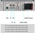 SIXTOP MP3 Single Din Bluetooth Car Radio Stereo Hands-Free Calls Push to Talk Voice Assistant Multimedia Audio System