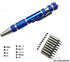 9In1 Torx T4 T5 T6 T8 PH000 PH00 Flap Phillips Slot Type Repair Screwdriver Tool Kit