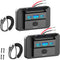 2 Pack 90W 12 Volt USB Outlet Panel Wall Mount, Ouffun Dual 36W PD & QC3.0 Car USB Port Charger Socket