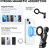 YUAN YU JING MI 3 360 2/3 YUANYU Metal Magnetic Mount Cage Non-Slip Silicone Suction Base Mount for Pocket
