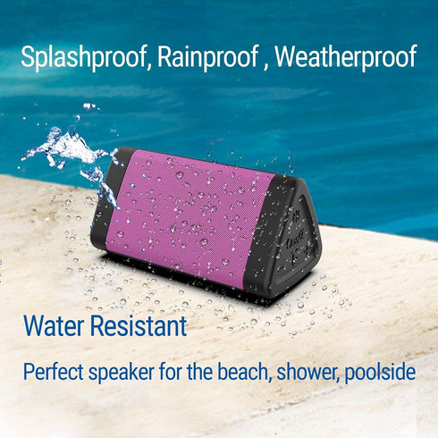 OontZ Angle 3 Bluetooth Speaker - Portable Wireless 5.0 Speaker, IPX5 Water Resistant, Pink