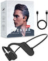 Sound Revv Bone Conduction Headphones, Wireless Bluetooth Running Earphones with Mic, IP56 Waterproof