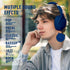 Bluetooth Headphones Over Ear 68H Playtime 6 EQ Wireless Headset with Microphone HiFi Stereo Foldable Lightweight Deep Bass for Travel Home Office Cellphone Blue