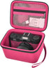 Vlogging Camera Case for Duluvulu, TEBNGIHNM, Zheozeig, Oiadek 4K Digital Cameras, Red Storage for Lens and Accessories